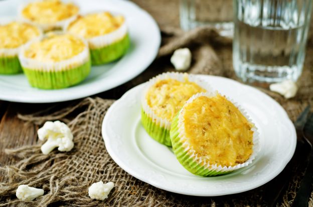 Muffins de coliflor