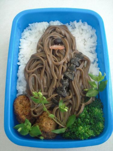 5. Chewbacca con tallarines