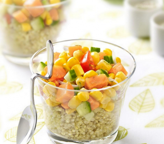 Mini ensalada de quinoa