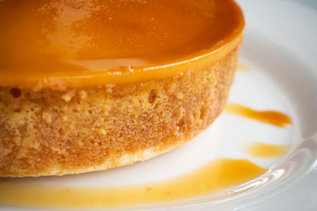 Flan de yuca