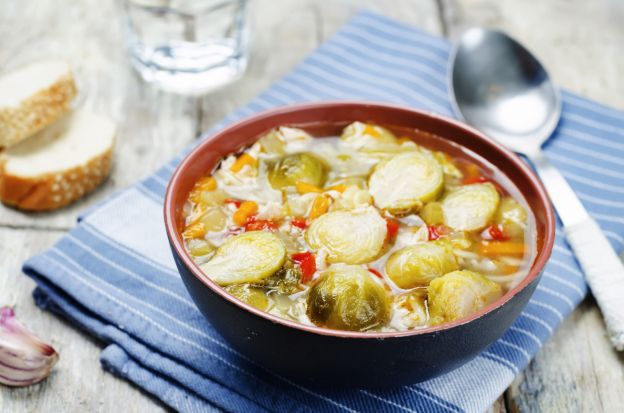 Sopa de verduras de invierno