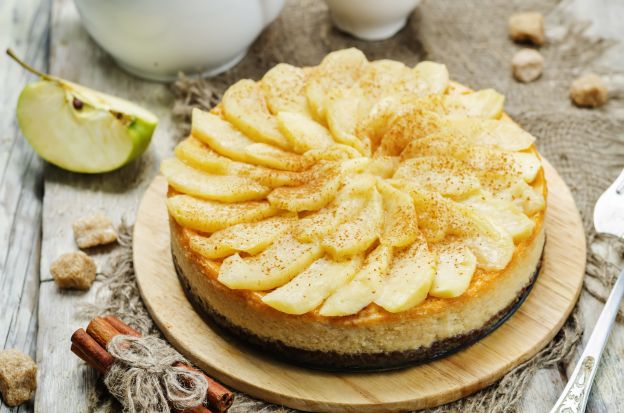 Tarta-flan de manzana