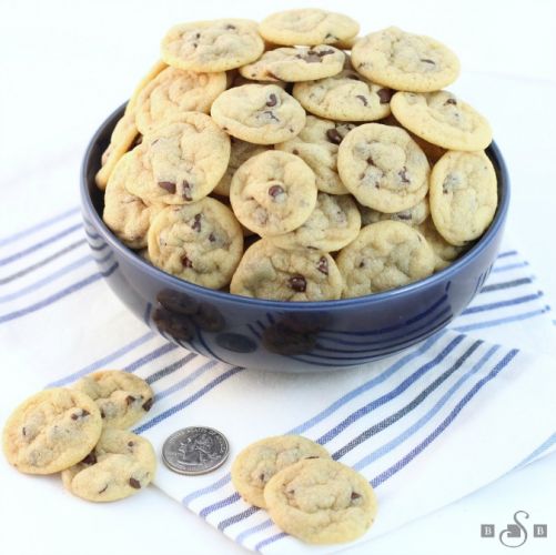 Mini galletitas de chispas de chocolate