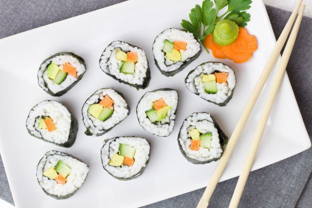 Sushi vegetariano