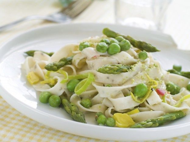 Tagliatelles con verduras