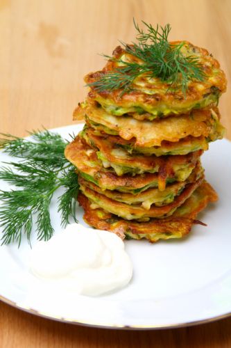 Hamburguesas de calabacín