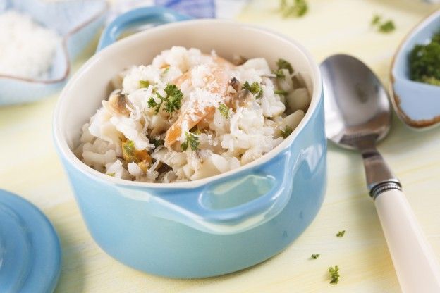 Risotto de mejillones