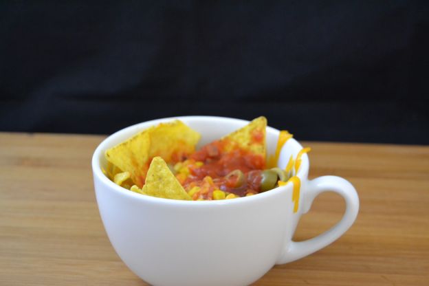 Mugcake estilo Nachos