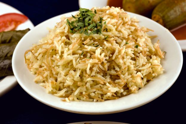 Arroz con cabello de ángel