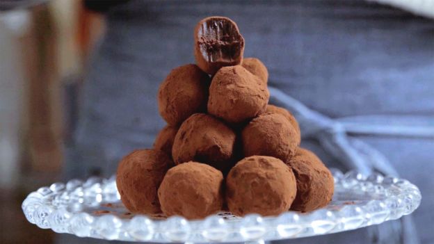 1987: trufas de chocolate