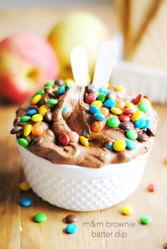 Mousse de chocolate con M&M's