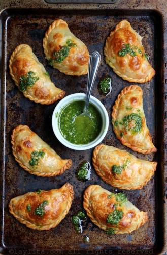 empanadillas de ricotta y espinacas