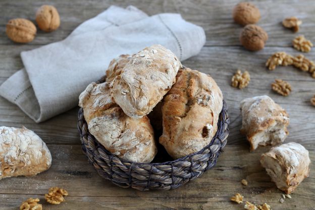 Panecillos con nueces