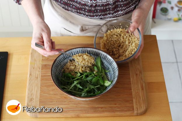 Agregar la quinoa