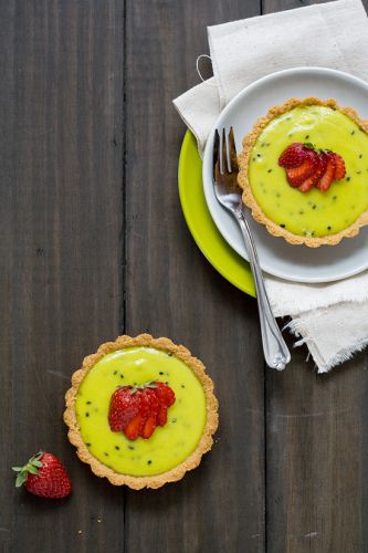 Tartaletas de kiwi