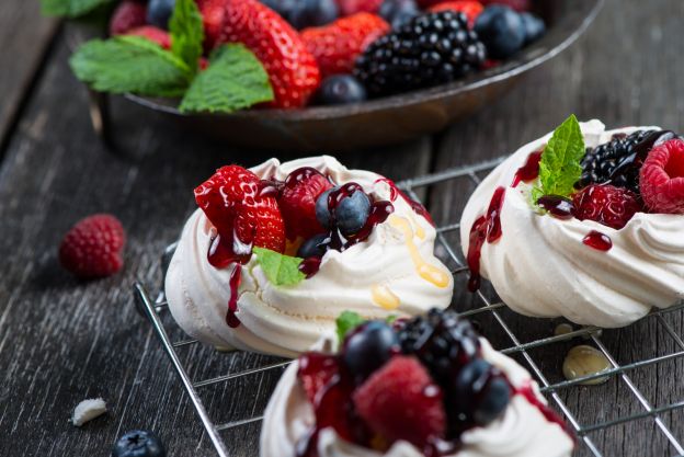 Mini pavlovas 