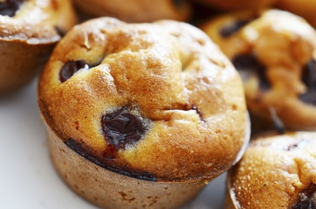 10. Muffins rellenos de Nutella