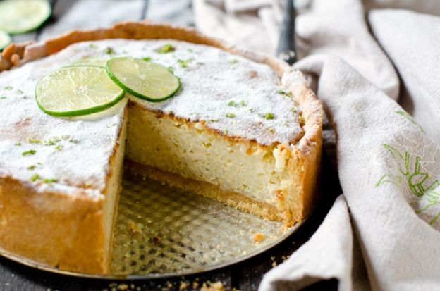 Tarta de crema de limón