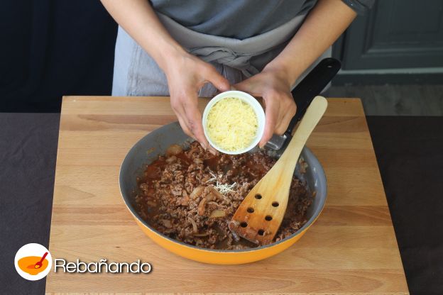 Preparación del relleno