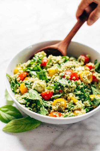 Ensalada con quinoa