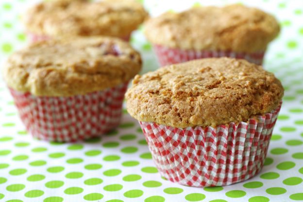 Muffins de berenjena y boniato