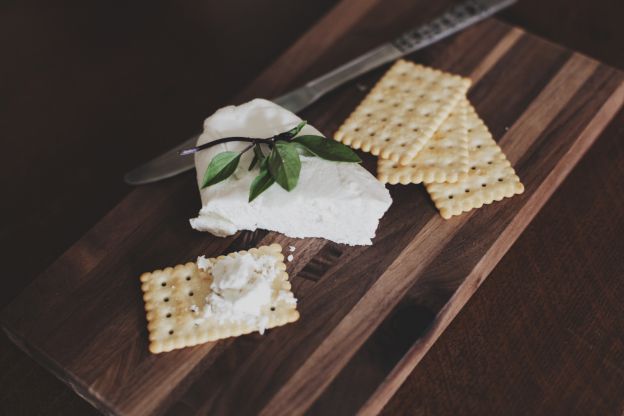 Dip de queso crema con mermelada