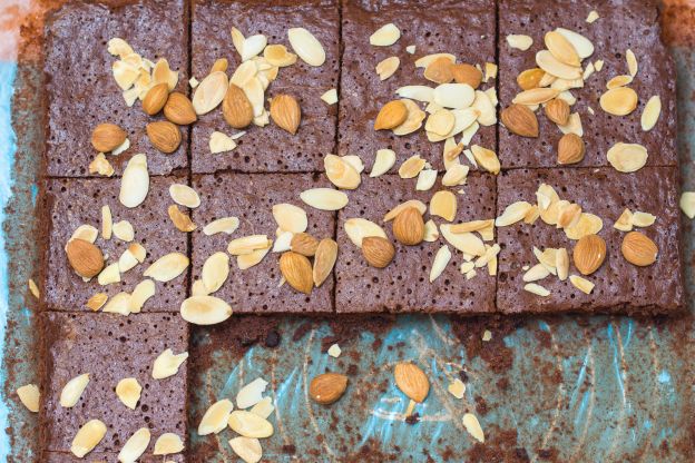 Brownies con almendras