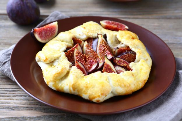 Tarta de higos y nueces