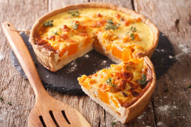 Quiche o gratinado de batata