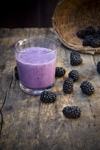 Licuado de frutos del bosque