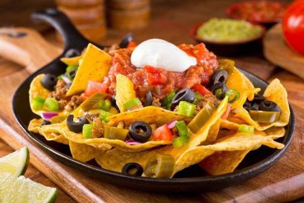 Nachos especiales como en Hard Rock Café