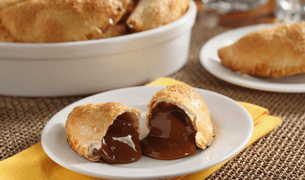 Empanadas de dulce de leche