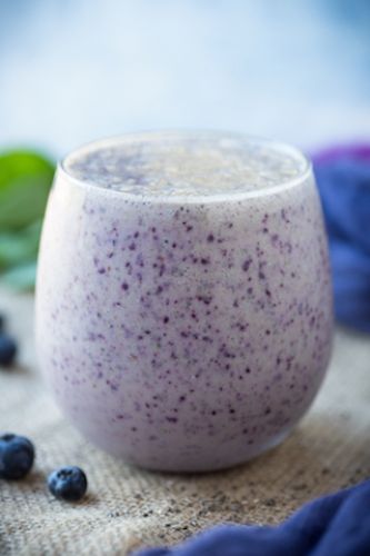 Smoothie de arándanos