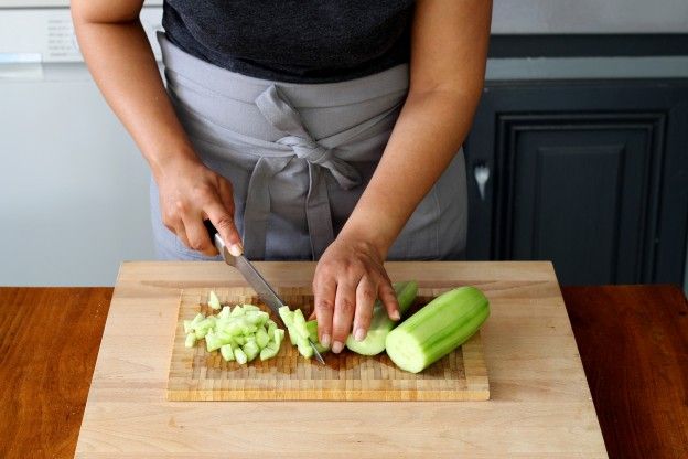 Corta el pepino