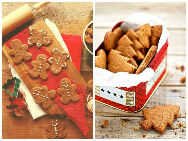 Galletas integrales de miel, jengibre y canela