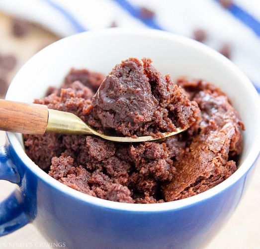 Mug cake de chocolate