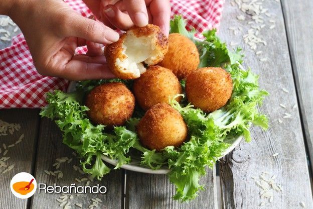 Croquetas de risotto