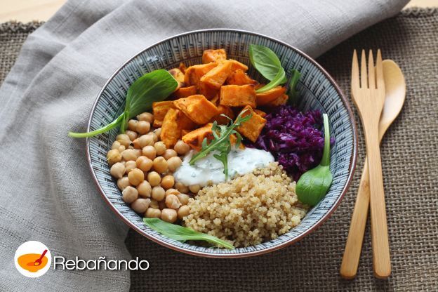 BUDDHA BOWL Un plato lleno de posibilidades, color y sabores, del que nunca te aburrirás.