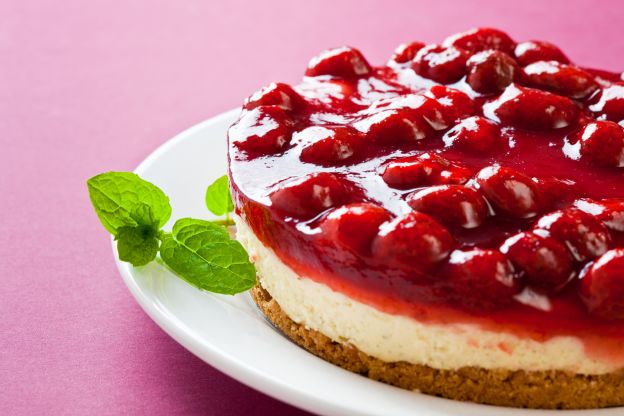 Cheesecake de frambuesas