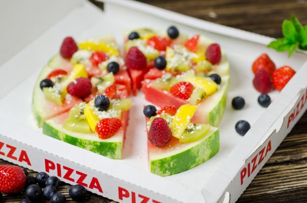 PIzza de frutas