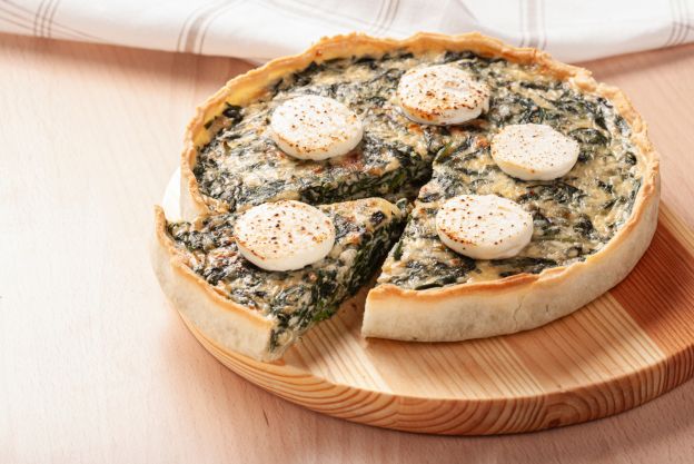 Quiche de espinacas