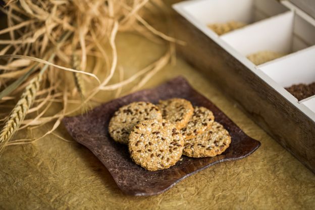 Cookies con semillas de lino