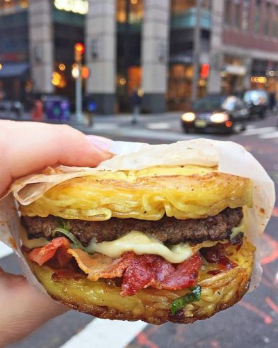 hamburguesa de ramen