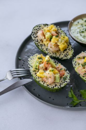 Ensaladilla fresca de gambas