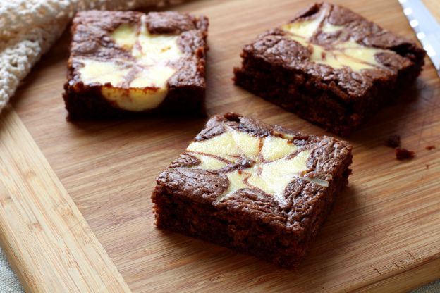 Brownies de cheesecake