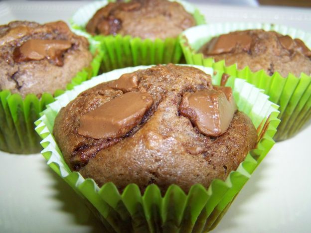 Muffins con turrón