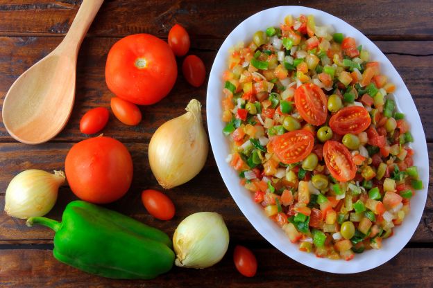 Salsa mexicana o pico de gallo