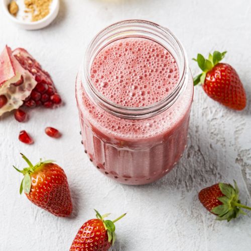 Smoothie rojo