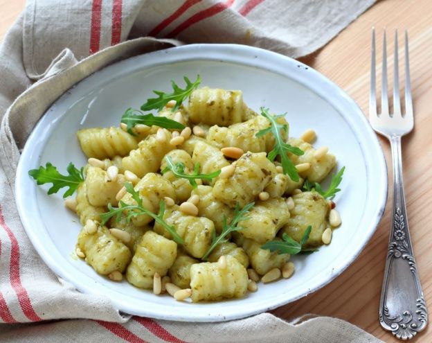 Ñoquis de topinambur (alcachofa de Jerusalén)