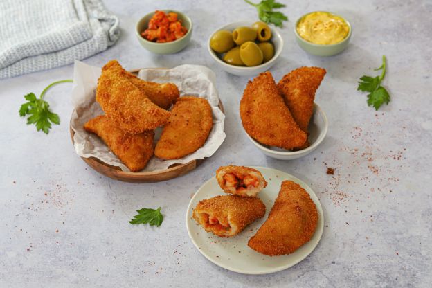 Croquetas portuguesas de gambas